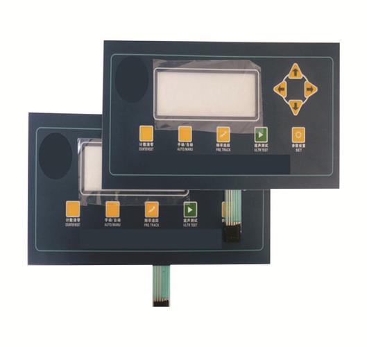  供应产品 厂家定制测温仪pvc按键开关面板 光学仪器薄膜开关线路